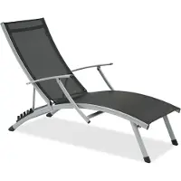 Garden Point Antracietkleurig ligbed Salto