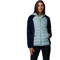 Columbia Powder Lite Ii Sherpa Hybrid Jas Blauw XL Vrouw
