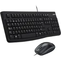 Logitech Toetsenbord en muis Logitech 920-002550 Zwart Qwerty Spaans