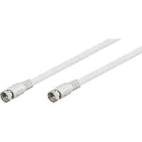 Pro Goobay BKF 500 5m Wit coax-kabel