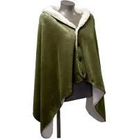 Unique Living - Omslagplaid Coby 75x150cm - Winter Green
