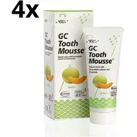 Gc Tooth Mousse Meloen - 4 stuks - Voordeelverpakking