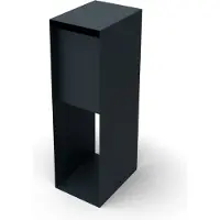 Geroba Carta Standaard antraciet L30 x B40 x H100 cm