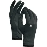 Ortovox - Women's 185 Rock'N'Wool Glove Liner - Handschoenen L, zwart