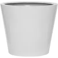 Pottery Pots Bloempot Essential Bucket M Glossy White 58 x 50 cm