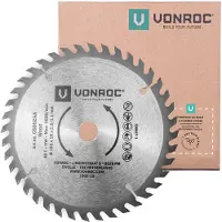 Vonroc Zaagblad voor cirkelzaag 150x16 mm 40T – geschikt voor hout - Universeel