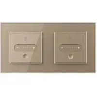 Livolo | Goud | SR | 2 | Slide-Dimmer | Wisselschakelaar - Bekijk