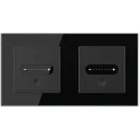 Livolo | Zwart | SR | 2 | Slide-Dimmer | Wisselschakelaar - Bekijk