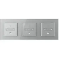 Livolo | Grijs | SR | 3 | Slide-Dimmer | Wisselschakelaar - Bekijk