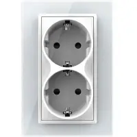 Livolo Wandcontactdoos | Dubbel Wit Stopcontact | 1 inbouwdoos | Bekijk hier!