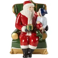 Villeroy & Boch Christmas Toys Kerstman in fauteuil Rood
