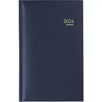 Brepols Interplan Lima Zakagenda 2027 A6 1 Week per 2 pagina's Nederlands Blauw 0.731.1255.06.6.0