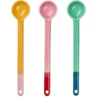 Asa selection Koffielepel Joy Smoothie Colors 15 cm (Set van 3)