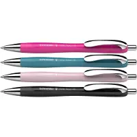 Schneider balpen - Slider Rave Trend - penpunt XB - assorti doos 3 + 1 gratis - S-132564