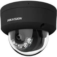 Hikvision DS-2CD2143G2-LIS2U Zwart, 4MP Dome Netwerk Camera AcuSense Smart Hybrid Light PoE en 2x Microfoon