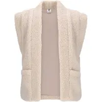 B.NOSY teddy gilet ecru Effen - maat 98/104 | Gilet van