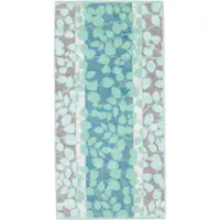 Cawö Handdoek Noblesse Harmony Floral Jade (Set van 3)