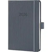 Sigel weekagenda 2026 Conceptum formaat A6 dark grey hardcover