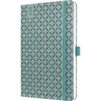 Sigel weekagenda Flair 2026 formaat A5 Ocean Blue hardcover