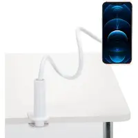 Hjh OFFICE FLEXMOBI I | Gsm-houder - Houder voor mobiele telefoon Wit