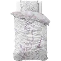 Dreamhouse Dekbedovertrek Nature Maily Paars Katoen-140 x 200 / 220 cm | 1-Persoons