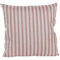 Annas collection Buitenkussen 45x45 cm Roze Streep Anna's Collection