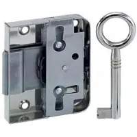 Qlinq meubeloplegslot vernikkeld 30 mm