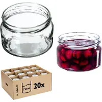 Kadax Pot 250 ml Mason Jars Honingjam Jam Glas 20 stuks Fi 82