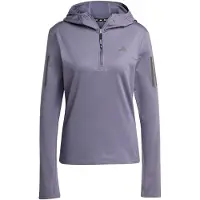 Adidas Functioneel shirt 'Own The Run' donkergrijs / lavendel