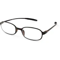Readr Leesbril . FLEXIBEL - Kleur havanna - Sterkte + 0.50 - Buigzame Unisex leesbril - Zeer flexibel & lichtgewicht montuur - Hoogwaardige kwaliteit - Geschikt voor intensief gebruik