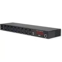 Value IP-stekkerdoos, 8-voudig, 19 rackmontage