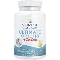 Nordic Naturals Ultimate Omega +CoQ10 (60 Softgels) - vetzuren, omega-3 - omega-3 - omega-3
