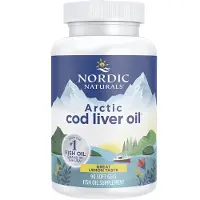 Nordic Naturals , Arctische Koolvisolie, Limoen, 750 mg, 90 Zachte Gelatinecapsules (250 mg per Zachte Gelatinecapsule)