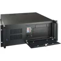 TooQ RACK-406N-USB3 19" 4U Zwart ATX Behuizing