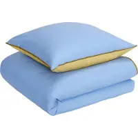 Hubsch Aki Beddengoed 80/200 Blauw/Geel