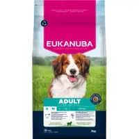 Eukanuba 3x Hondenvoer Droog Life Care Dog Adult Small/Medium Lam en Rijst 3 kg