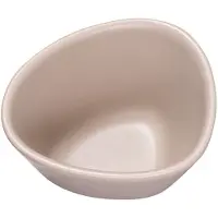 Lind DNA Curve Stoneware kom S 10x11 cm Sand