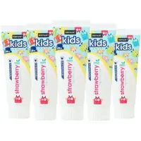 Sence Tandpasta Kids Aardbei - 5 x 75 ml