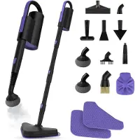 SCH Stoomreiniger vloer - Stoomreiniger - Stoomreinigers - Zwart - 45cm x 42cm x 13cm