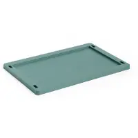 HAY - Colour Crate Kunststofdeksel S (Donkergroen)