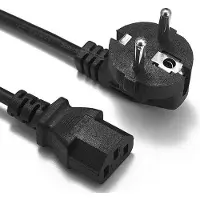 GO SOLID! Netsnoer geschikt voor Behringer Xenyx X1204 USB Mengpaneel