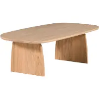 Woood Tablo Salontafel 110 cm - Eiken - Transparant - 35x110x59