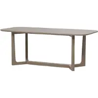Woood Ferion Eettafel - Mango Hout - Mud - 76x180x90