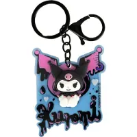 Blue Sky Sanrio 3D Acrylic Keychain Kuromi Keyrings