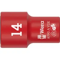 Wera 8790 A VDE 05005940001 Dop (zeskant) Dopsleutelinzetstuk 14 mm