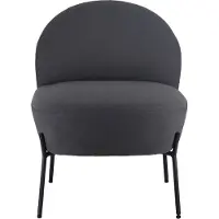 Happy Garden Fauteuil in grijze lusstof HELMI