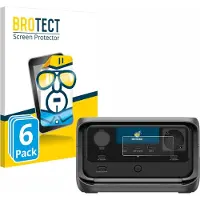 BROTECT - Screenprotector voor EcoFlow River 3 Plus - Folie Beschermfolie transparant 6 Stuks
