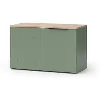 Vicco Wido Sideboard – 80 x 50 cm met deur Groen