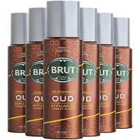 BRUT 6x Deodorant Oud 200 ml