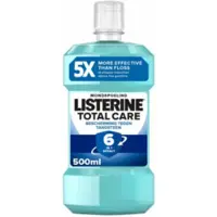 Listerine 6x Mondwater Total Care Bescherming Tegen Tandsteen 500 ml